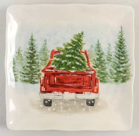 MXE38 Square Salad Plate