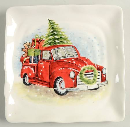 MXE38 Square Salad Plate