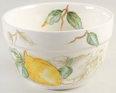 Watercolor Lemon 5" Nesting Bowl