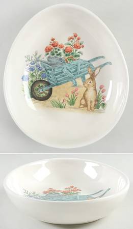 MXE39 Egg Shape Soup/Cereal Bowl