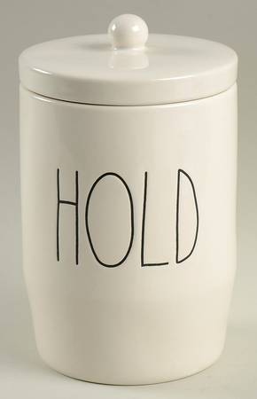 Farmhouse (Beveled Base) Small Canister & Lid
