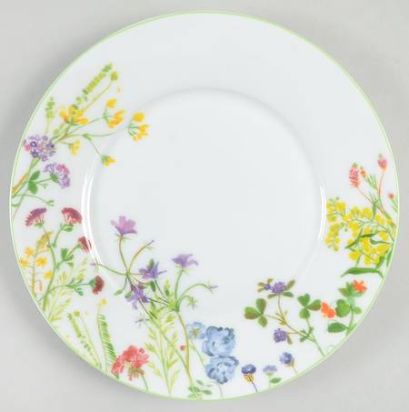 Wildflower Garden Salad Plate
