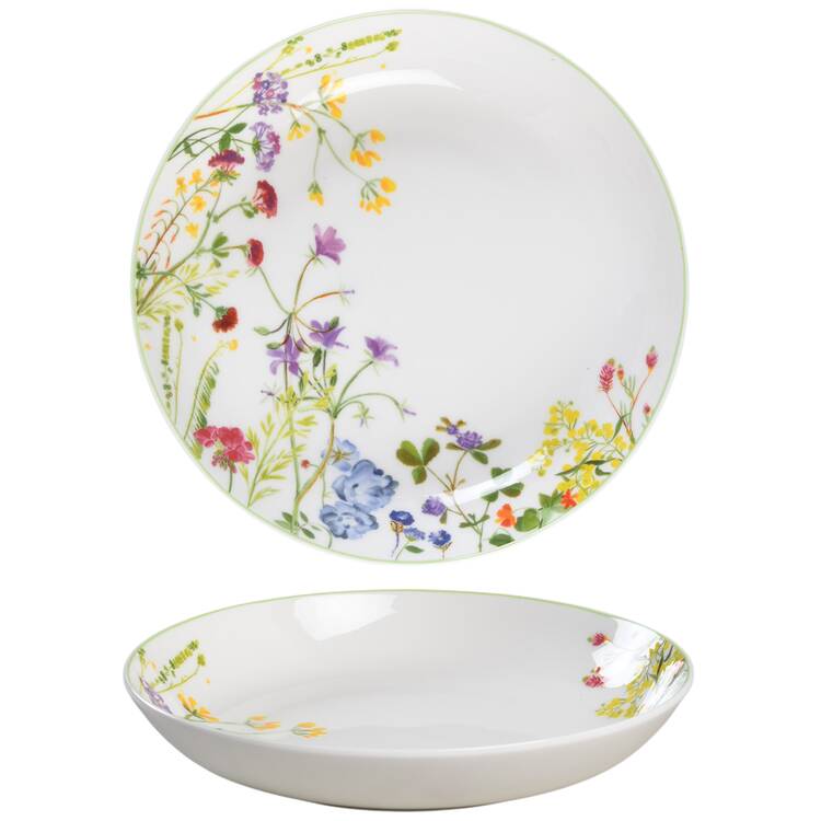 Wildflower Garden Individual Pasta Bowl