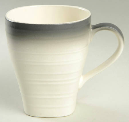 Swirl Square Ombre Graphite Mug