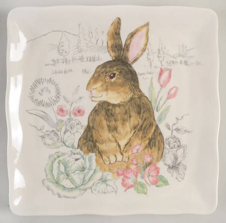 MXE44 Square Salad Plate