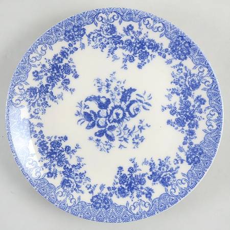 M2A43 Blue Salad Plate