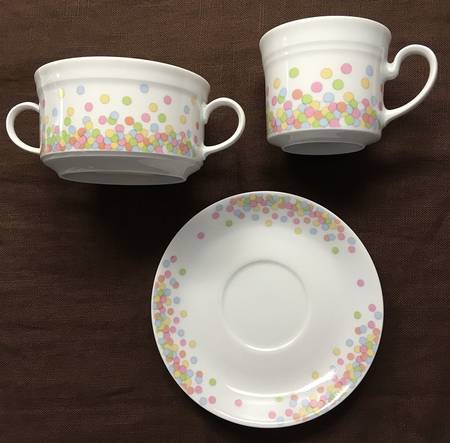MIT398 Flat Cup & Saucer Set