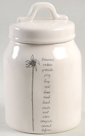 Floral Inspirations Small Canister & Lid