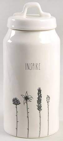 Floral Inspirations Large Canister & Lid