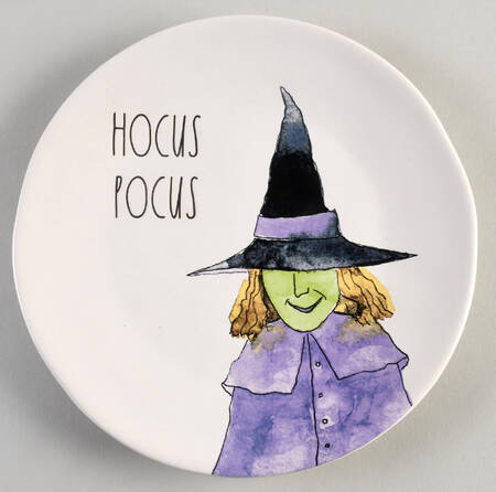 Hocus Pocus Salad Plate