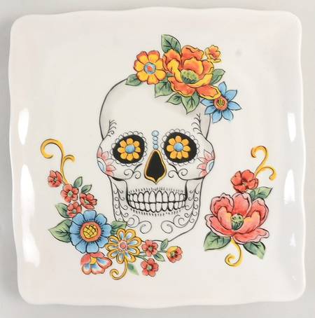 MXE49 Square Salad Plate