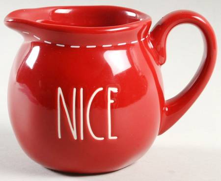 Farmhouse Holiday Stitch Creamer