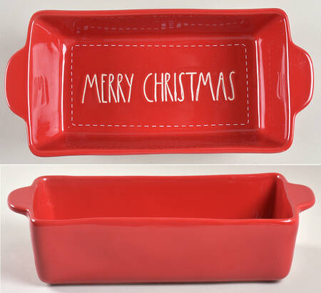 Farmhouse Holiday Stitch Loaf Pan