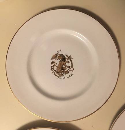 Zodiac Salad Plate