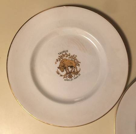Zodiac Salad Plate