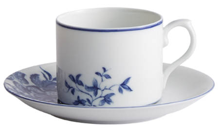 Emmeline Flat Cup & Saucer Set