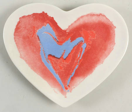MXE62 Heart Shape Appetizer Plate