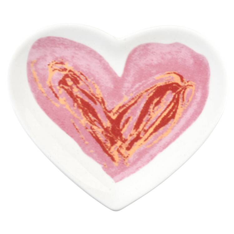 MXE62 Heart Shape Appetizer Plate