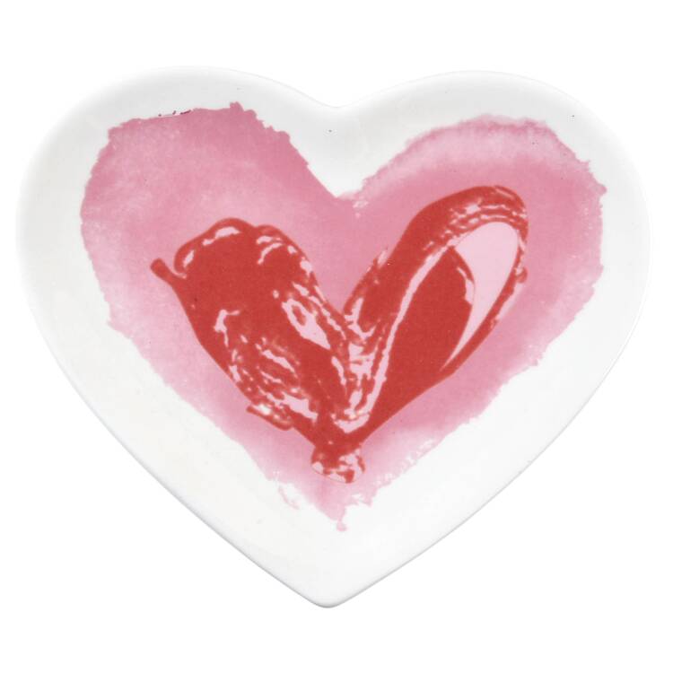 MXE62 Heart Shape Appetizer Plate
