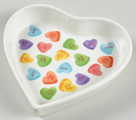 MXE63 Heart Shaped Dish