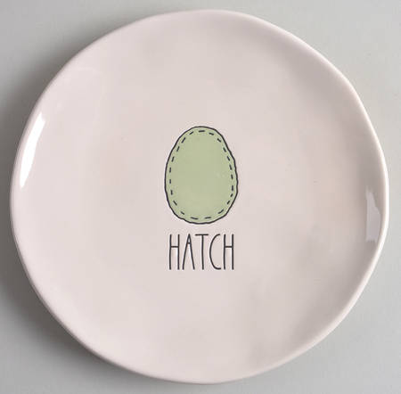 Easter Patch Salad Plate