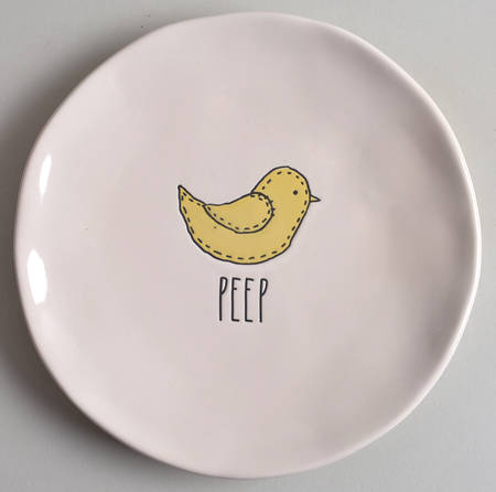 Easter Patch Salad Plate