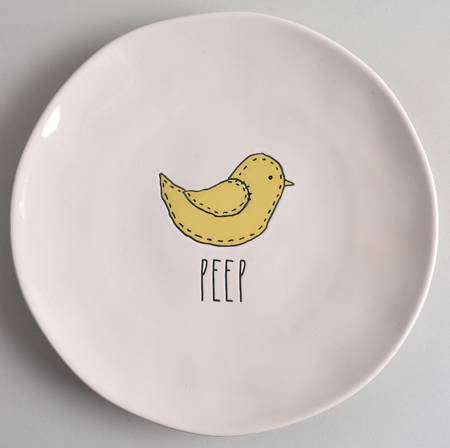 Easter Patch Dinner Plate