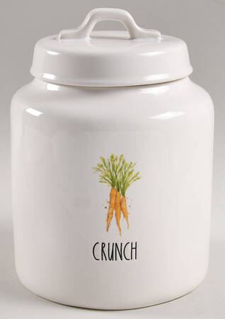 Happy Easter (Chirp, Crunch, Hop, Hunt) Cookie Jar & Lid