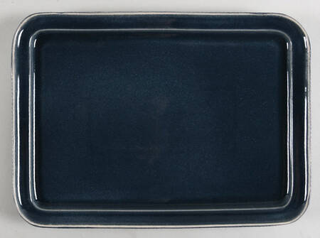 Portillo Blue 13" Rectangular Serving Platter