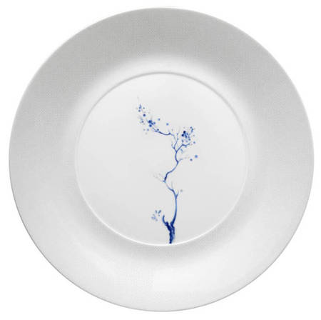 Blue Orchid White Mesh by Meissen (Germany)