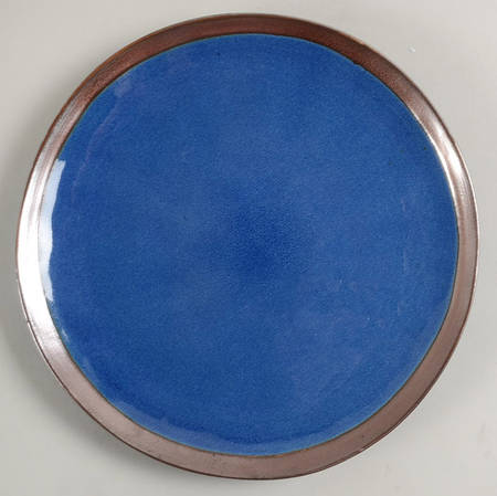 Talia Blue Salad Plate