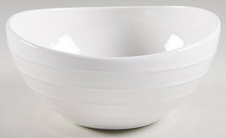 Swirl (Porcelain) 8" Oval Serving Bowl