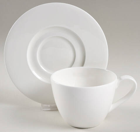 Sloane Flat Cup & Saucer Set