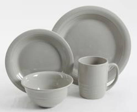Ralston Grey Dinner Plate
