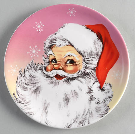 Classic Christmas Salad/Dessert Plate