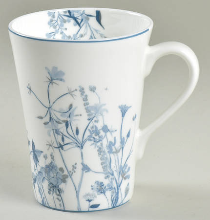 Wildflower Blue Mug