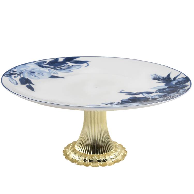 Darcy Cake Stand with 4"-5" Metal Pedestal  Hc