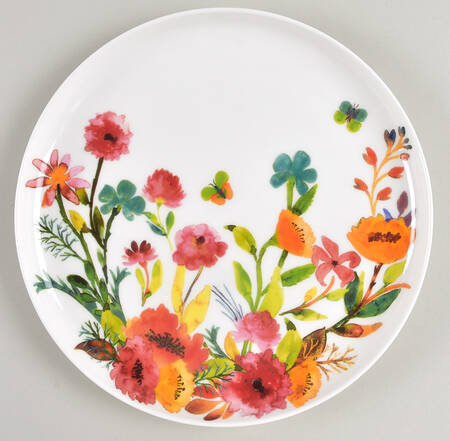 Karina Salad Plate