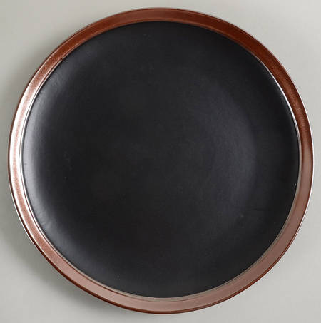 Miller Black Dinner Plate