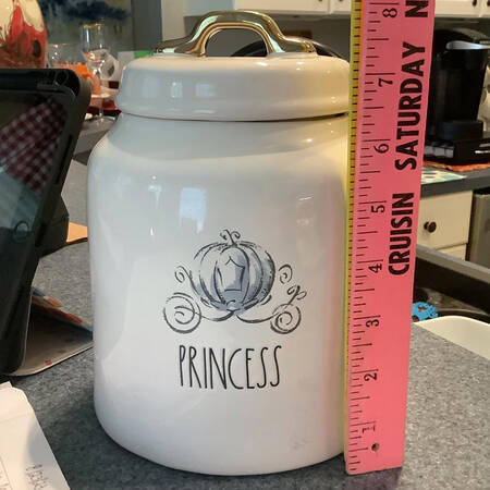 Disney Princess Medium Canister & Lid