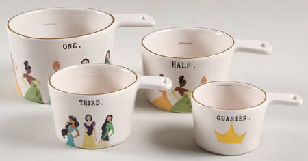 Disney Princess (4 Piece) Measuring Cup Set with Spouts by Magenta