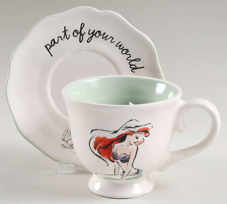 Disney Princess Oversized Cup & Saucer Set by Magenta
