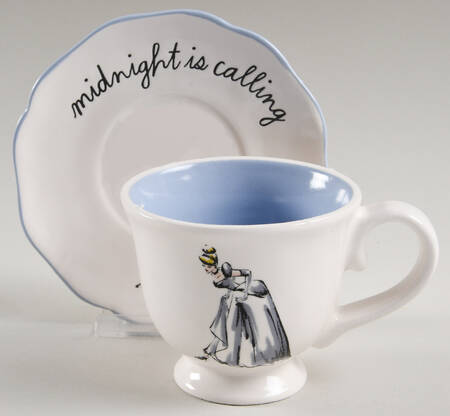 Disney Princess Oversized Cup & Saucer Set by Magenta