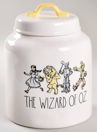 The Wizard of Oz Cookie Jar & Lid