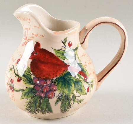 Yuletide Greeting Creamer