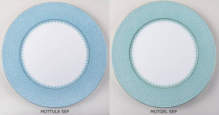 Turquoise Lace by Mottahedeh