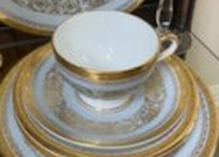 H5200 Footed Cup & Saucer Set