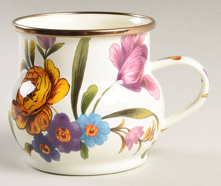 Flower Market (Enamelware) Mug