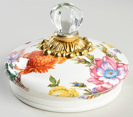 Flower Market (Enamelware) Lid for Small Canister