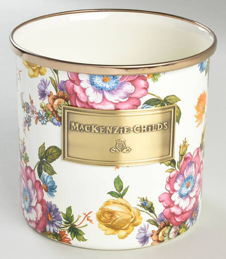Flower Market (Enamelware) Small Canister No Lid